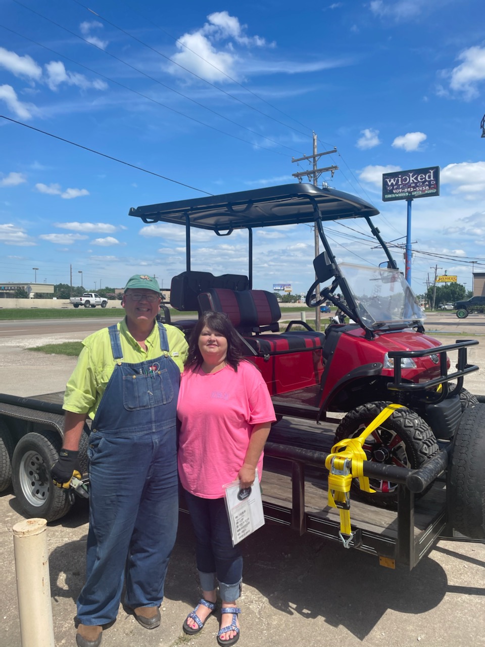 Happy Customers Golf Cars of Beaumont Texas